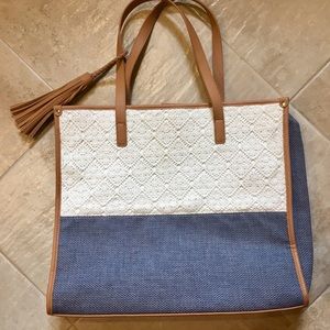 Linen Patterned Bag